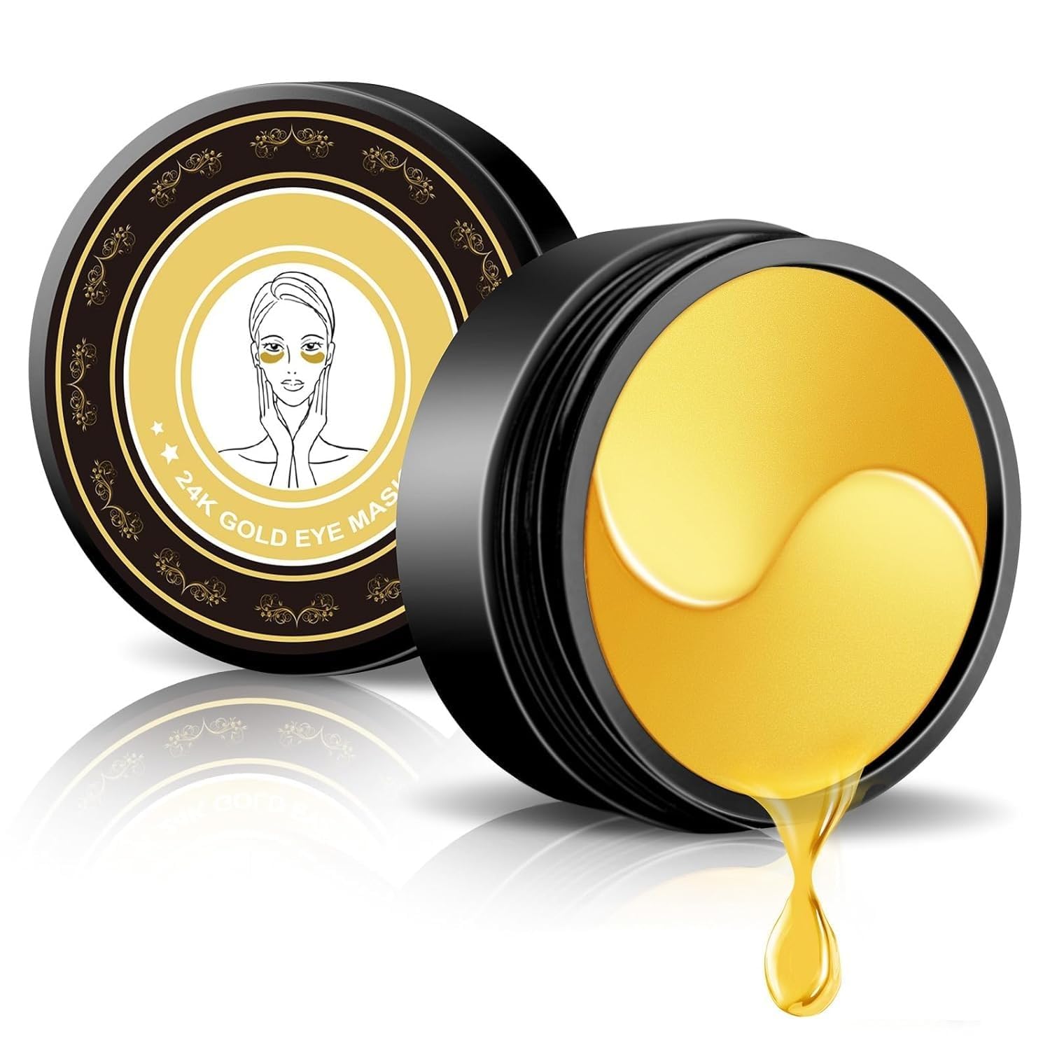 Golden Glow Eye Masks